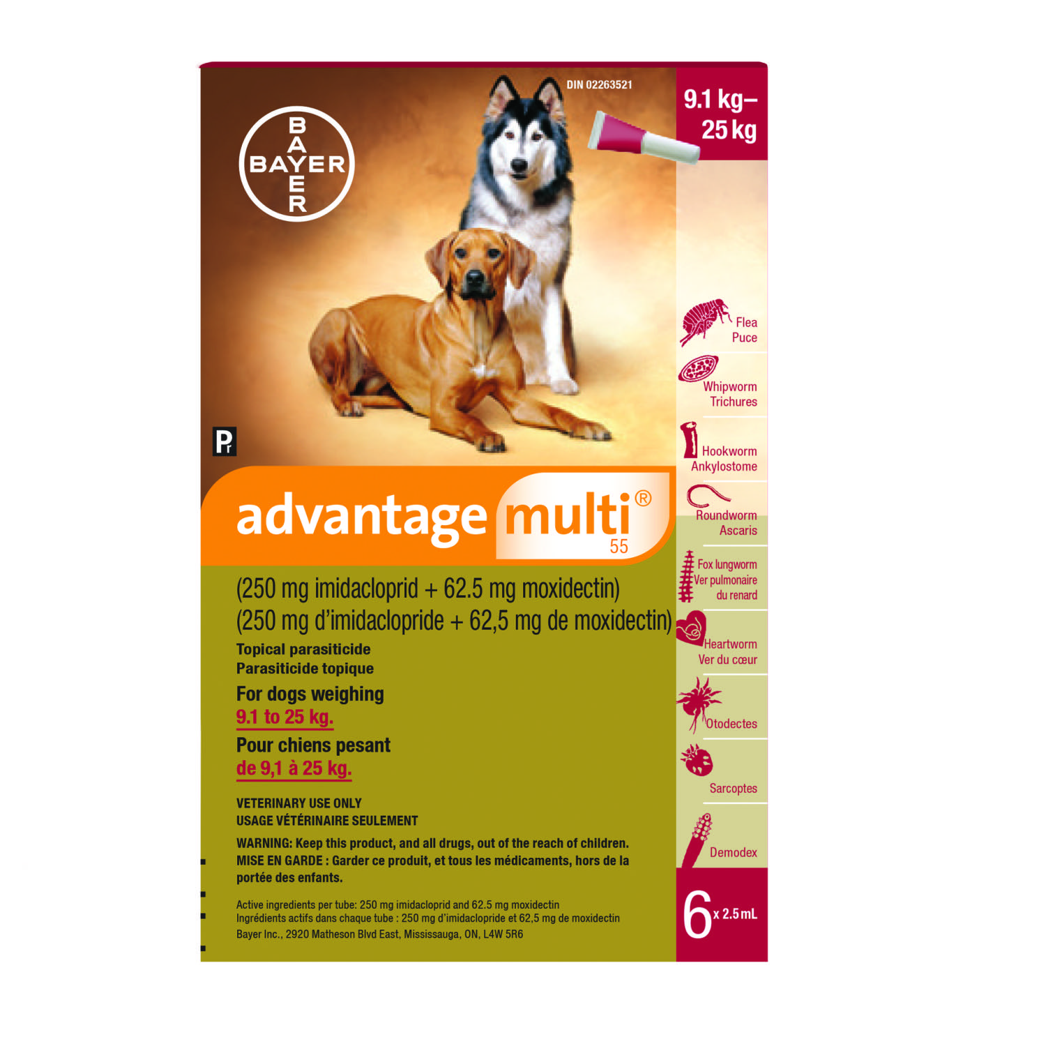 Advantage Multi for Dogs (Bayer)